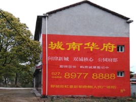 沿河百分之90的人都不了解的农村墙体广告