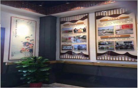 沿河公司文化墙