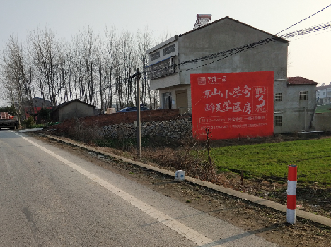 沿河墙体广告为什么要重复投放？